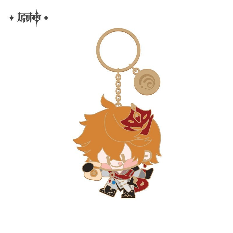 [Genshin Impact] Chibi Character Metal Pendant – Tartaglia