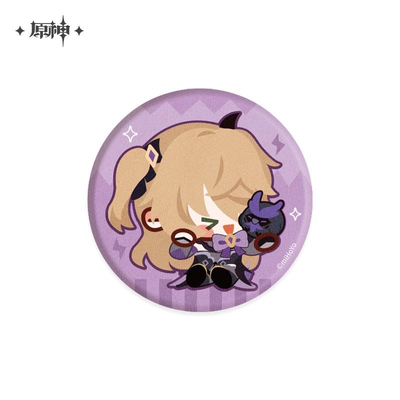 [Genshin Impact] Chibi Character Plushy Badge – Fischl – Prinzessin der Verurteilung!