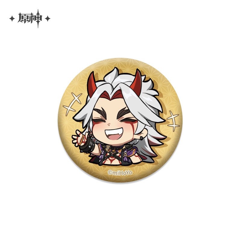 [Genshin Impact] Chibi Character Series Badge Vol.2 – Arataki Itto
