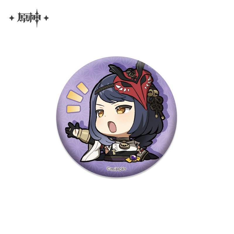 [Genshin Impact] Chibi Character Series Badge Vol.2 – Kujou Sara