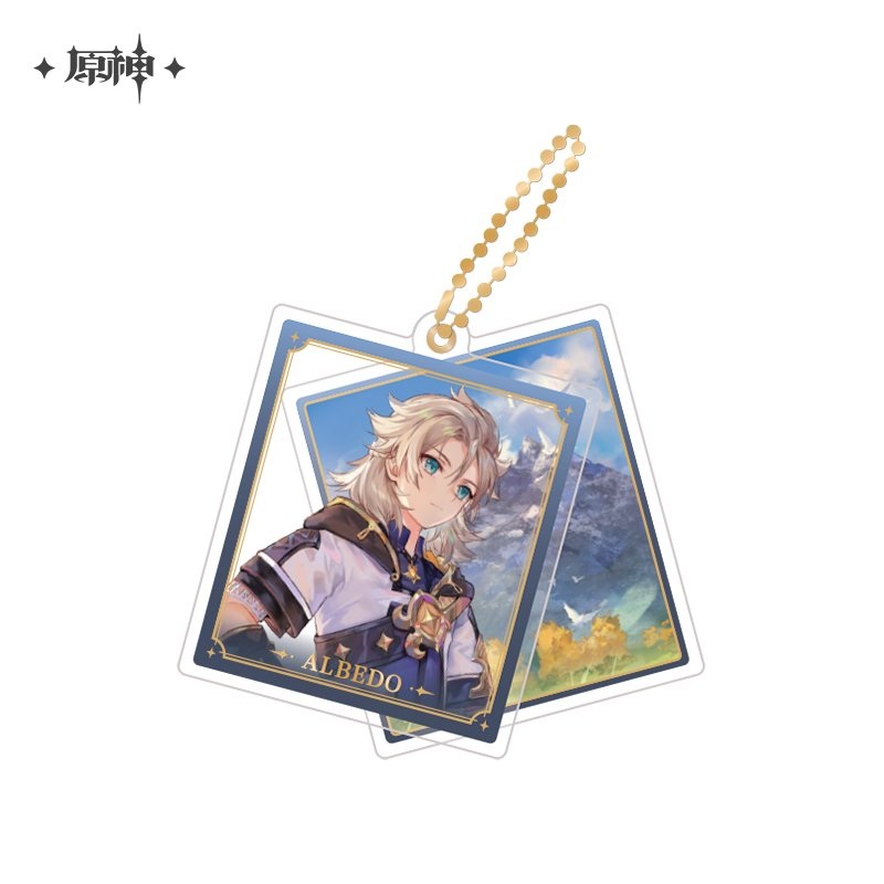 [Genshin Impact] Event Artwork Series Acrylic Pendant – Albedo