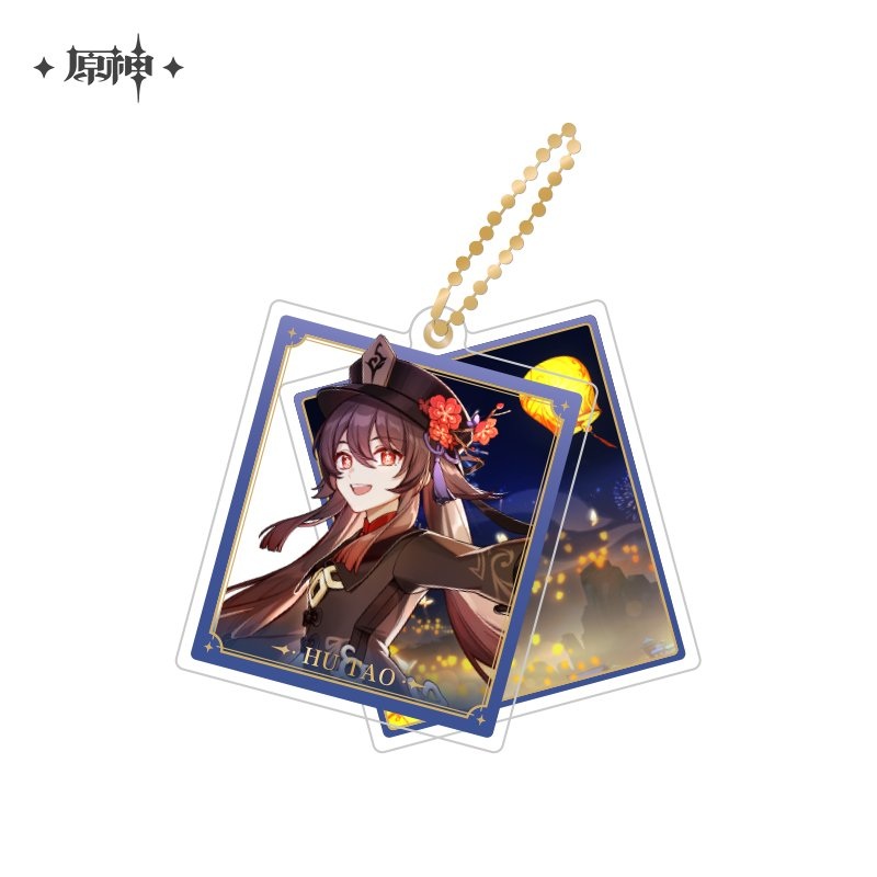 [Genshin Impact] Event Artwork Series Acrylic Pendant – Hutao