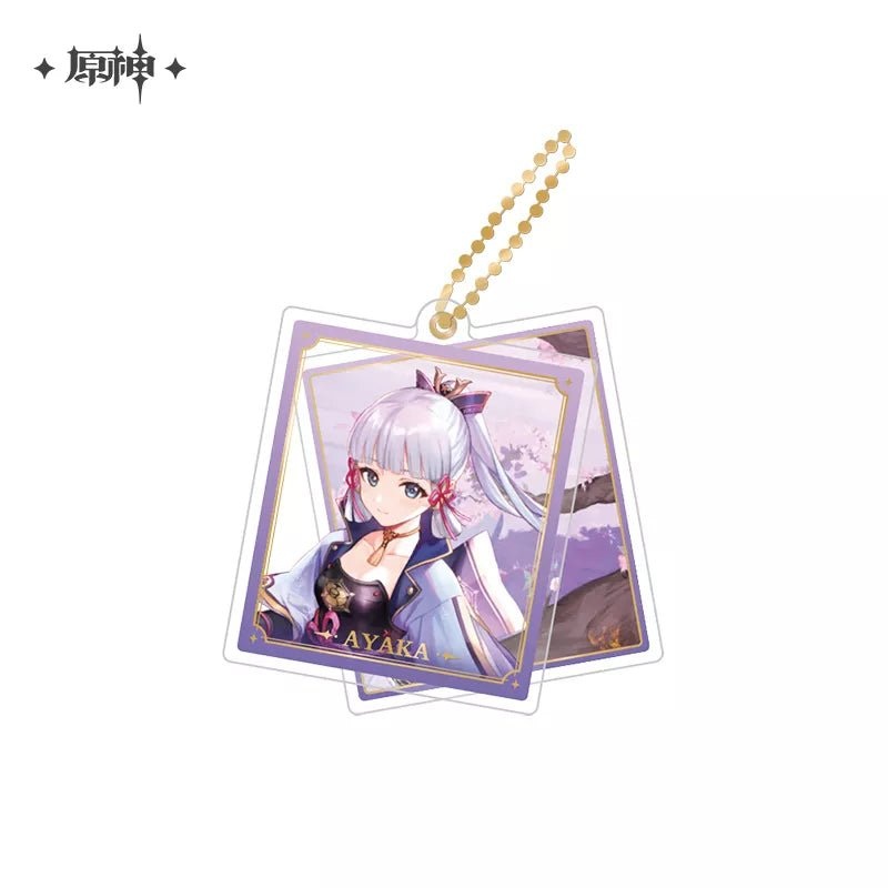 [Genshin Impact] Event Artwork Series Acrylic Pendant – Kamisato Ayaka