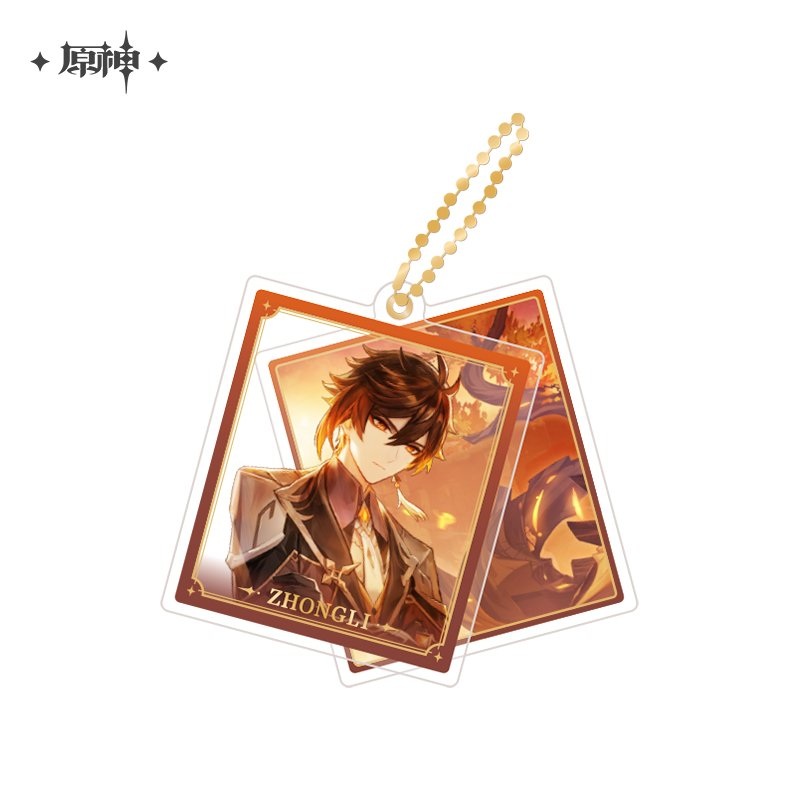 [Genshin Impact] Event Artwork Series Acrylic Pendant – Zhongli