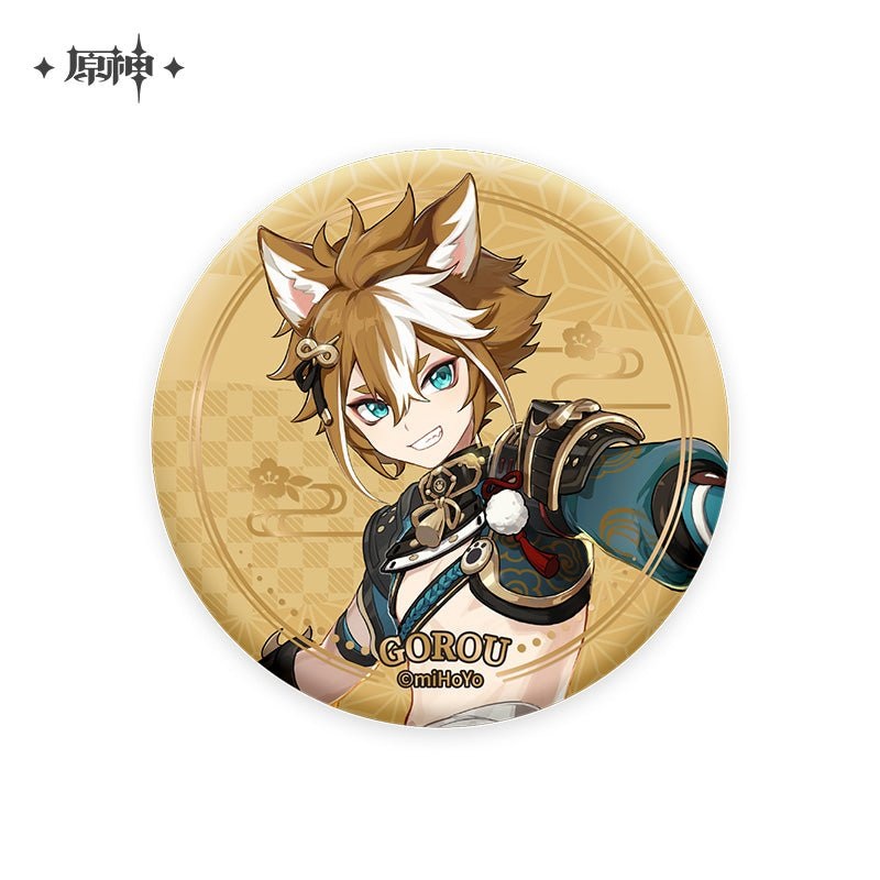 [Genshin Impact] Inazuma Character Badge – Gorou