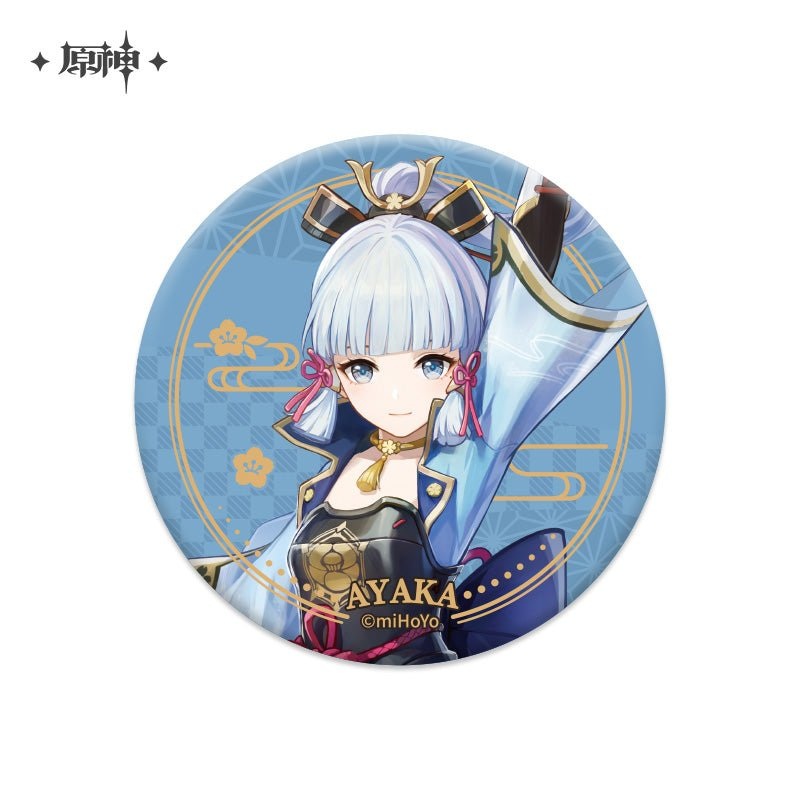 [Genshin Impact] Inazuma Character Badge – Kamisato Ayaka