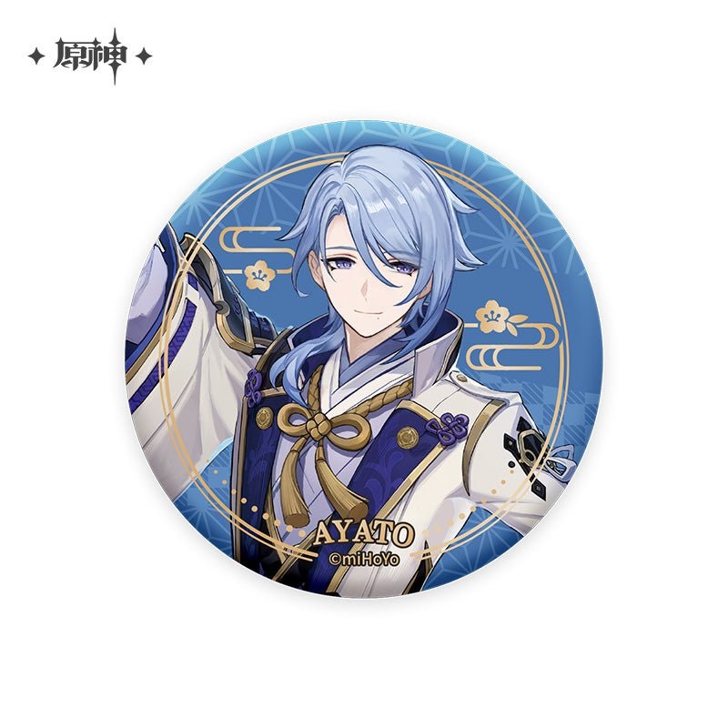 [Genshin Impact] Inazuma Character Badge – Kamisato Ayato
