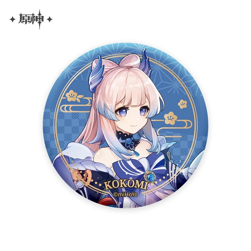 [Genshin Impact] Inazuma Character Badge – Sangonomiya Kokomi