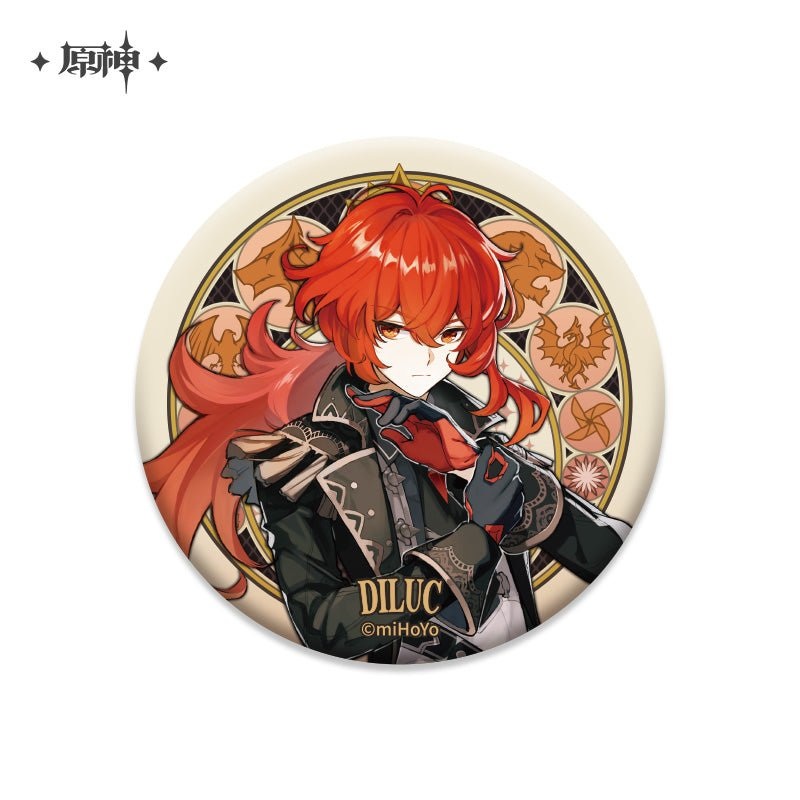 [Genshin Impact] Mondstadt Character Badge – Diluc