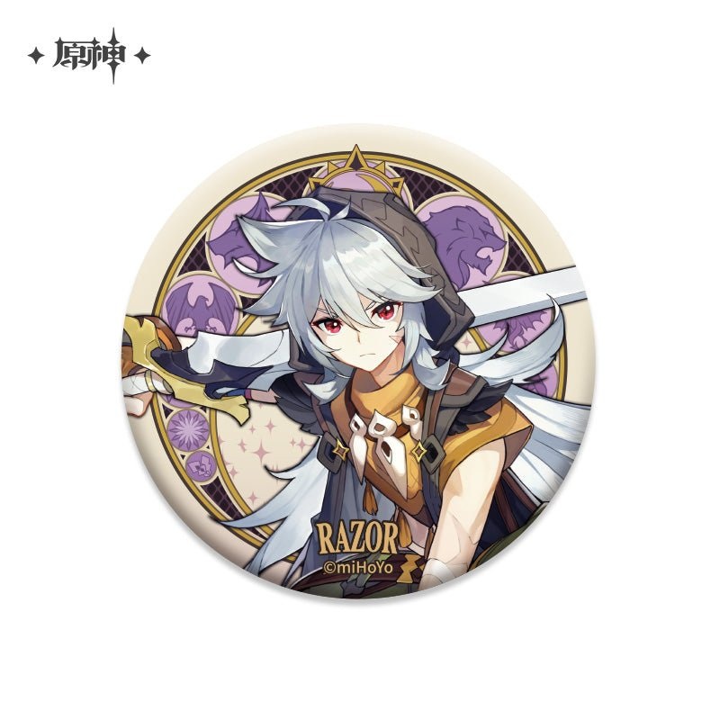 [Genshin Impact] Mondstadt Character Badge – Razor