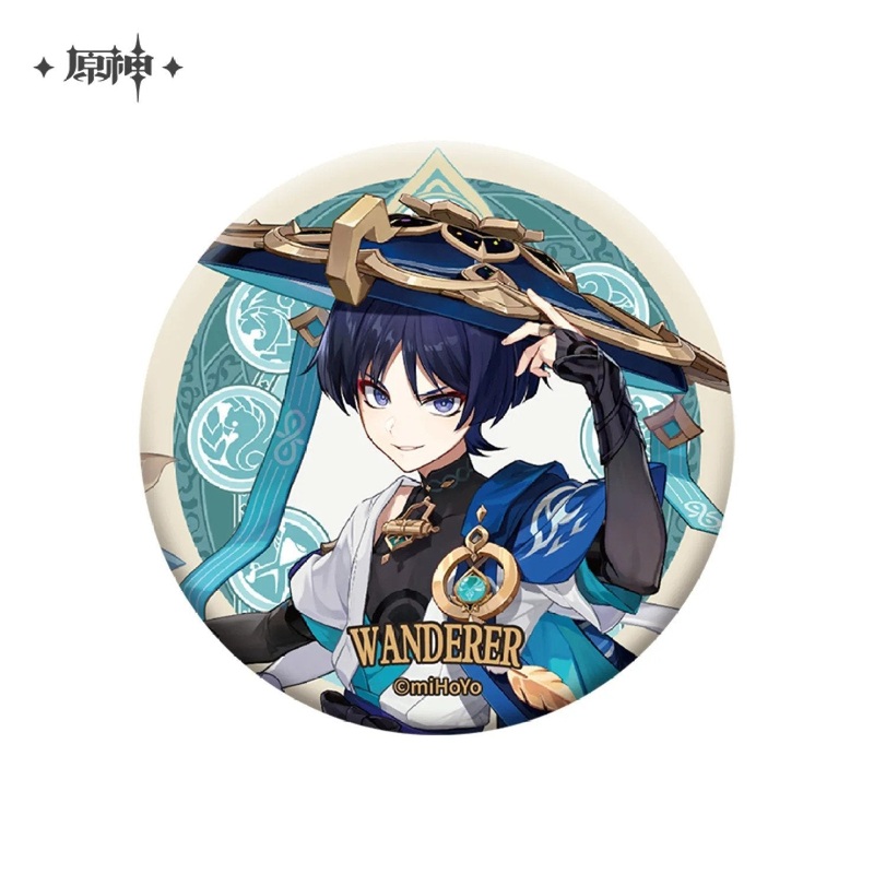 [Genshin Impact] Sumeru Character Badge – Scaramouche / Wanderer