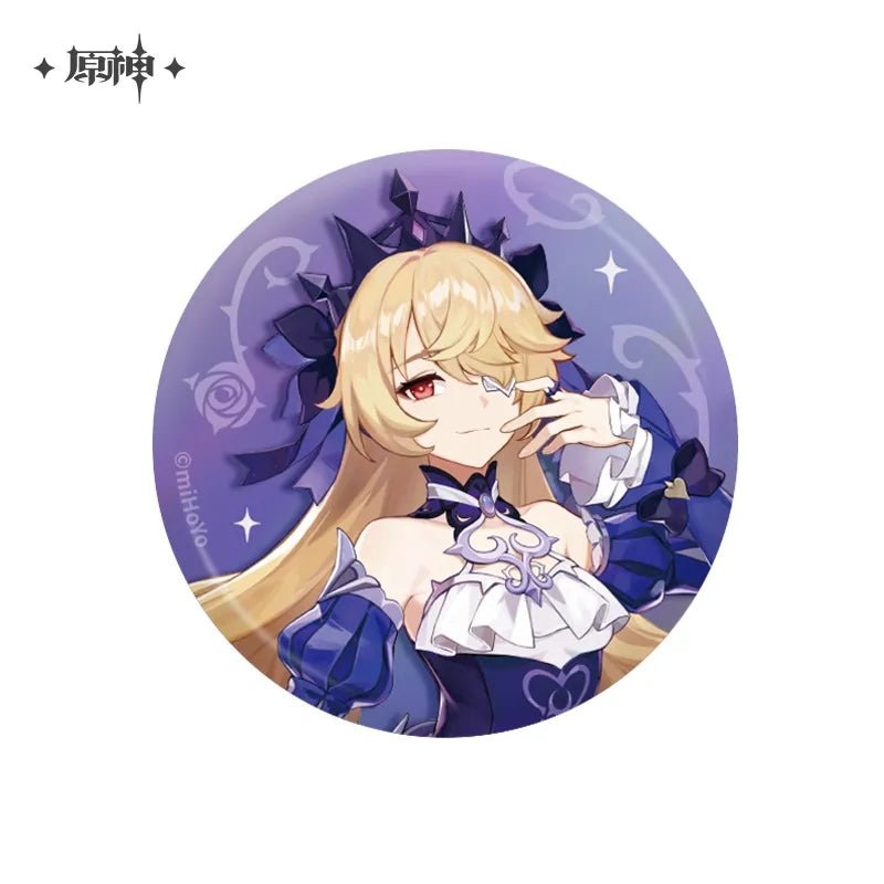 [Genshin Impact] Teyvat Fashion Series – Can Badge: Fischl – Ein Immernachtstraum