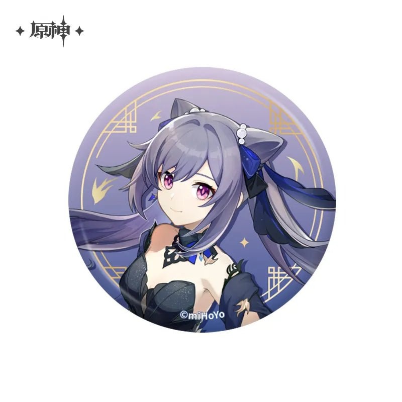 [Genshin Impact] Teyvat Style Series – Can Badge: Keqing – Opulent Splendor