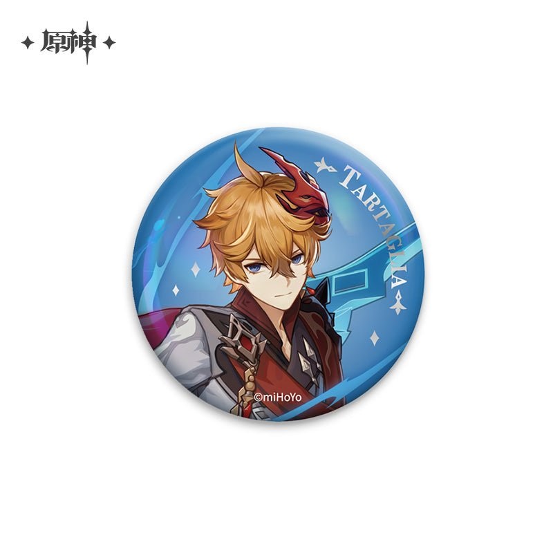 [Genshin Impact] Wish Banner Series – Can Badge Tartaglia – Farewell of Snezhnaya