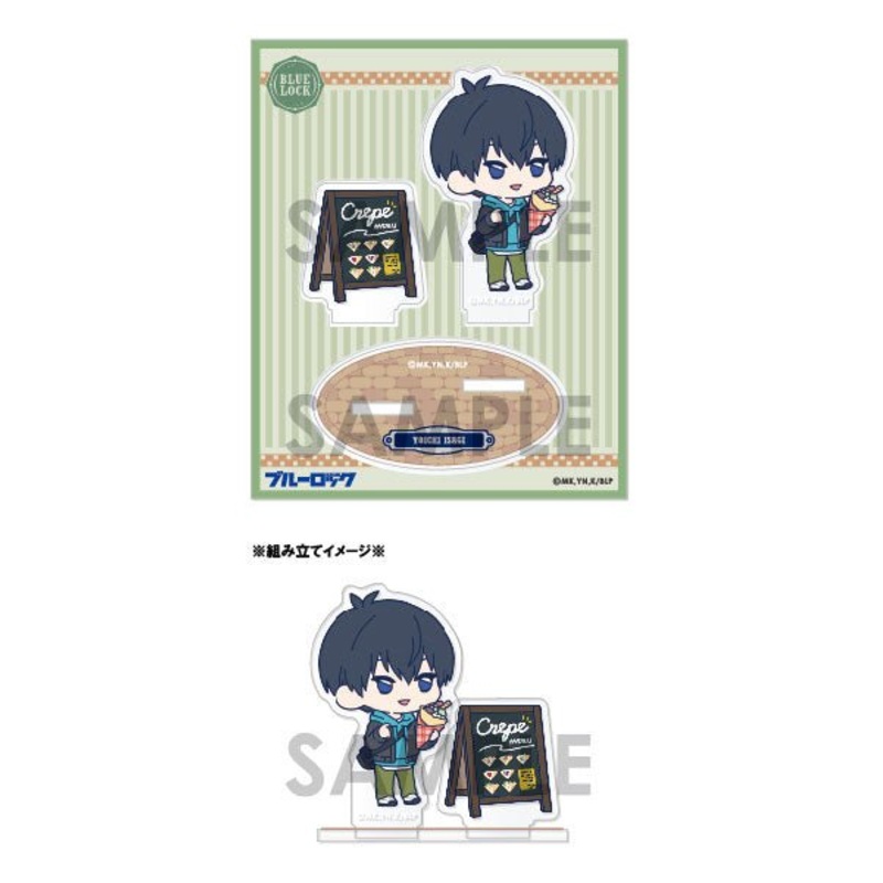 [Blue Lock] Mini Chara Acrylic Stand – Let`s Go Out! Isagi Yoichi