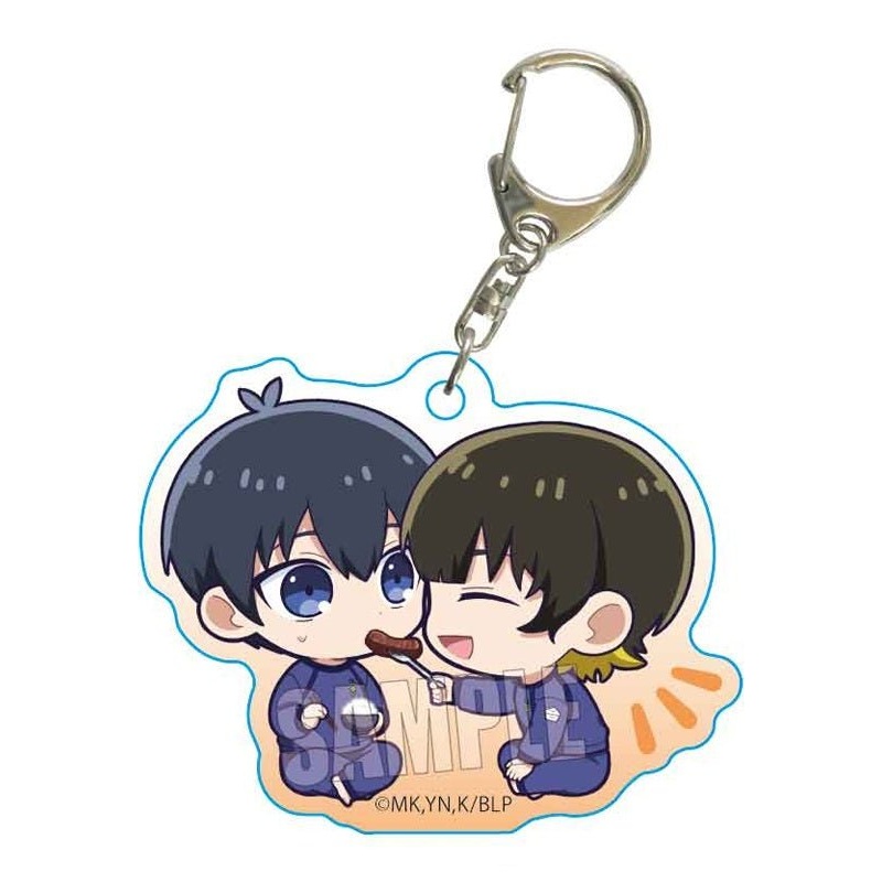 [Blue Lock] Petit Memo! Acrylic Key Ring – Isagi & Bachira