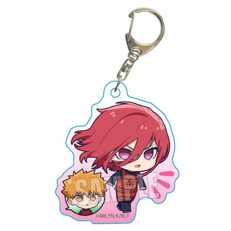 [Blue Lock] Petit Memo! Acrylic Key Ring – Kunigami & Chigiri