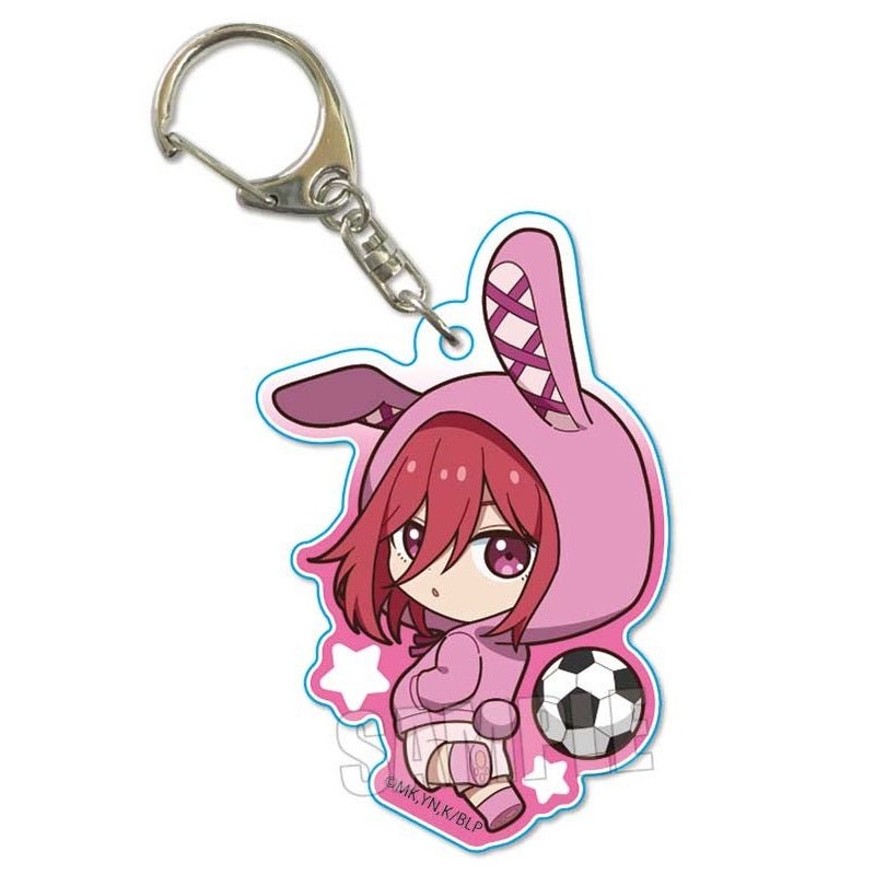 [Blue Lock] Pukasshu Acrylic Key Ring – Hyoma Chigiri