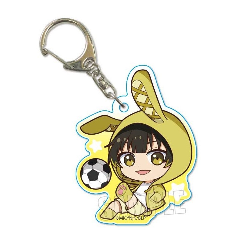 [Blue Lock] Pukasshu Acrylic Key Ring – Meguru Bachira