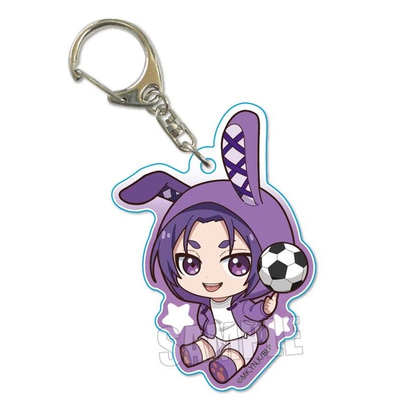 [Blue Lock] Pukasshu Acrylic Key Ring – Reo Mikage
