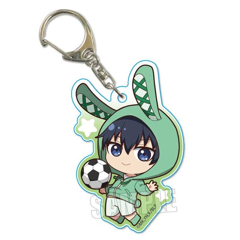 [Blue Lock] Pukasshu Acrylic Key Ring – Yoichi Isagi