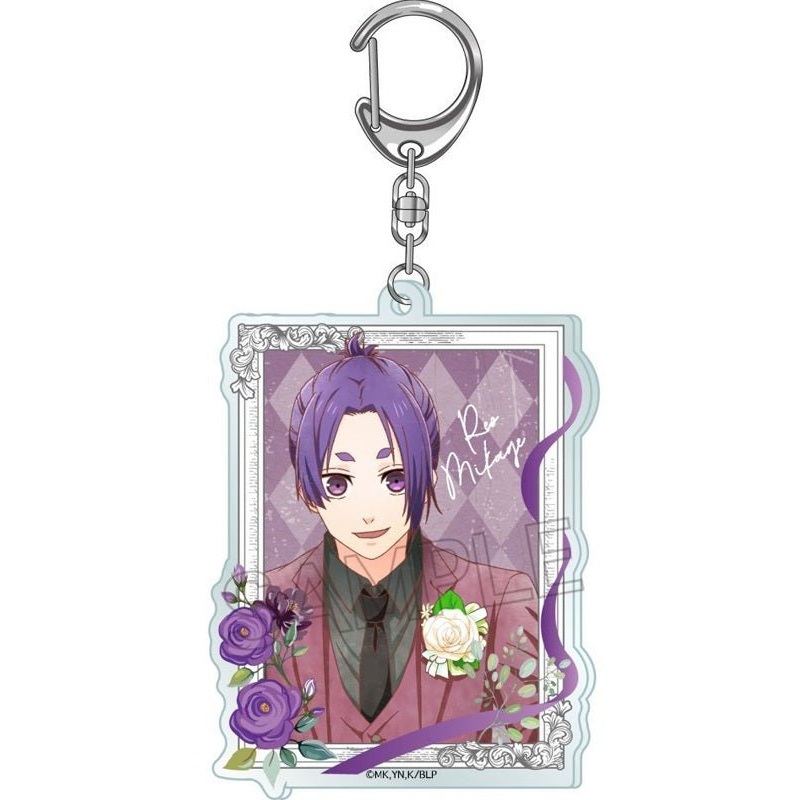 [Blue Lock] Vintage Series Throne Acrylic Key Ring Reo Mikage
