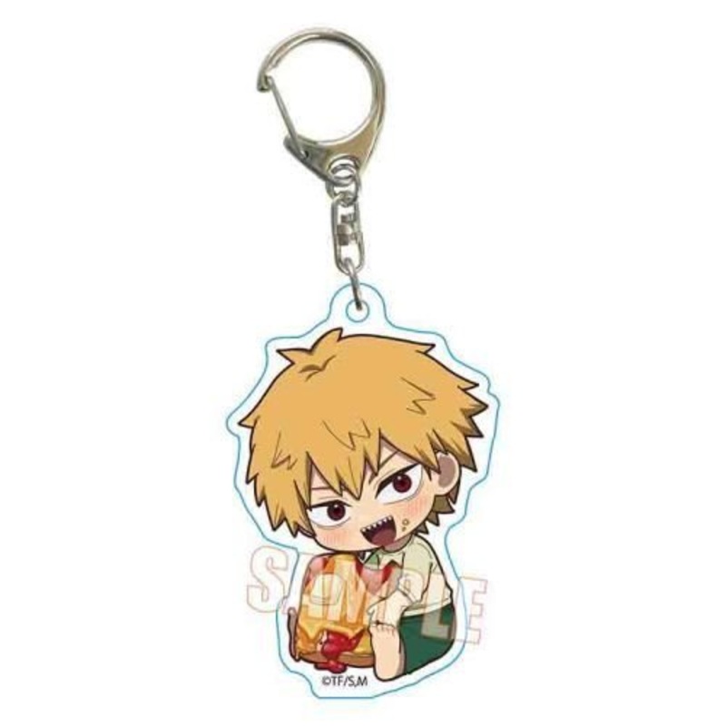 [Chainsaw Man] Gyugyutto Acrylic Key Chain Denji (Best Bread)
