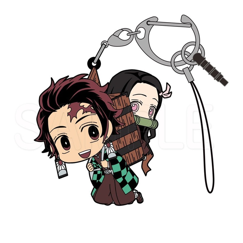[Demon Slayer] Kimetsu no Yaiba Tanjiro Kamado & Nezuko Tsumamare (Anime Toy) SAL Small Packet