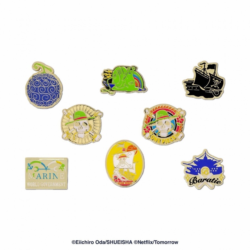 [One Piece] Netflix One Piece Shibuya Pop Up Store Pins Collection / Blind Box