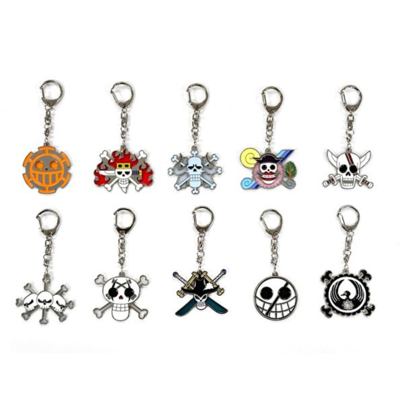 [One Piece] Pirate flag stained glass charm Vol.2
