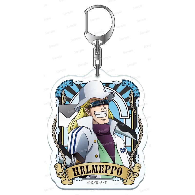 [One Piece] Ultimate Crew Vol.6 Acrylic Keychain Helmeppo