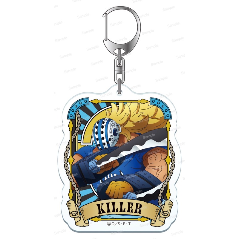 [One Piece] Ultimate Crew Vol.6 Acrylic Keychain Killer