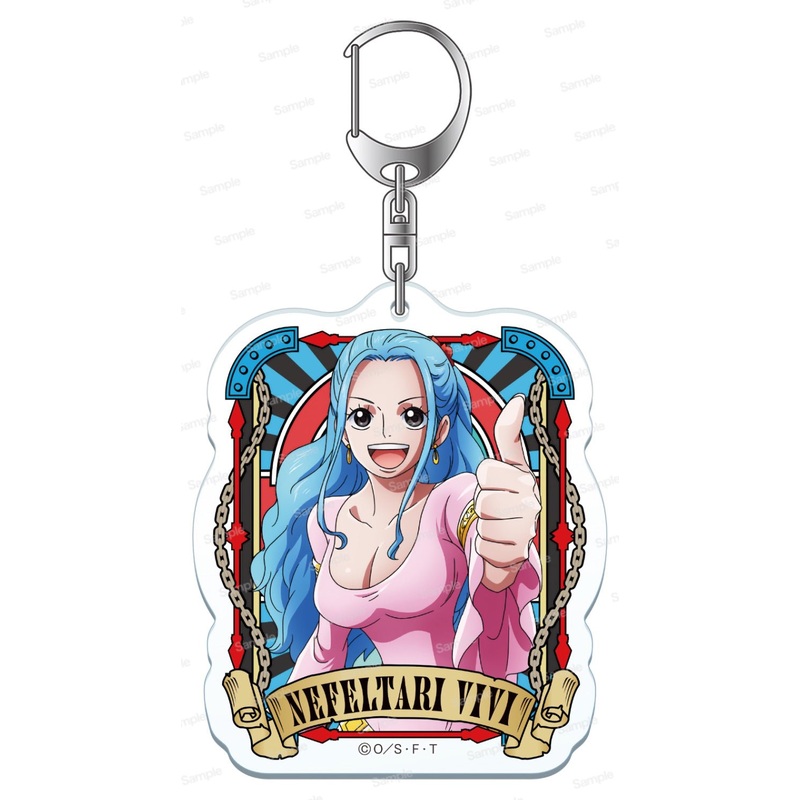 [One Piece] Ultimate Crew Vol.6 Acrylic Keychain Nefeltari Vivi