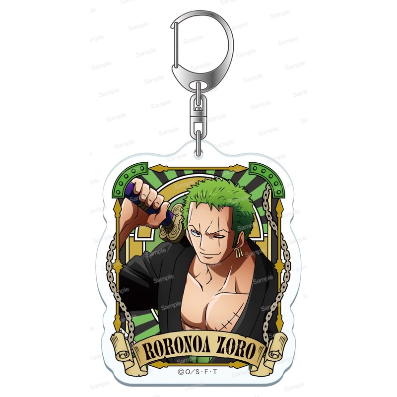 [One Piece] Ultimate Crew Vol.6 Acrylic Keychain Roronoa Zoro