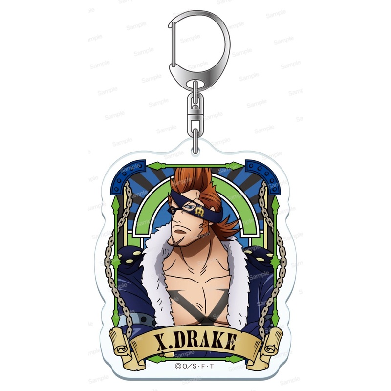 [One Piece] Ultimate Crew Vol.6 Acrylic Keychain X Drake