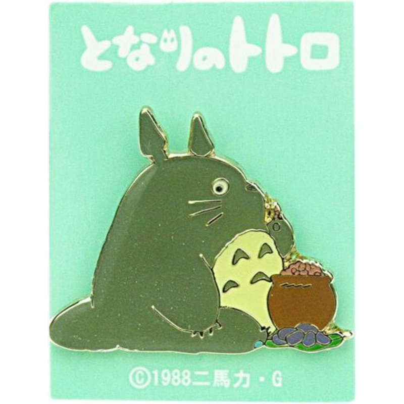 [Studio Ghibli] My Neighbor Totoro Big Totoro Sitting Ghibli Pins