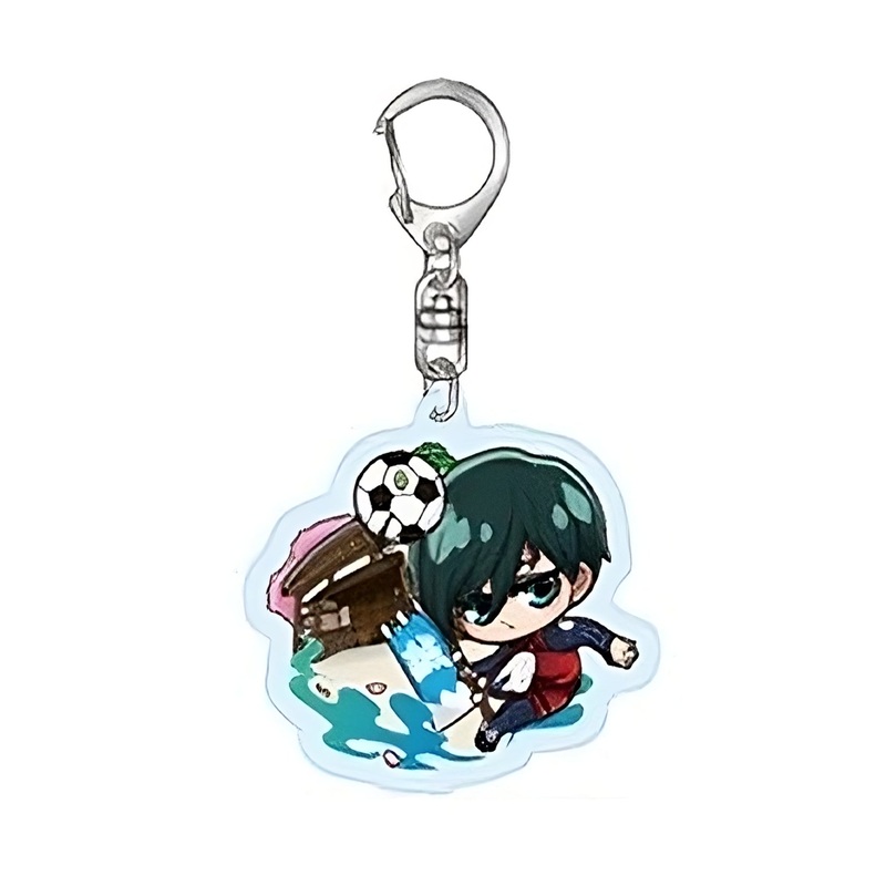 [Blue Lock] Kyoto limited Shinsengumi Acrylic Keychain – Rin Itoshi