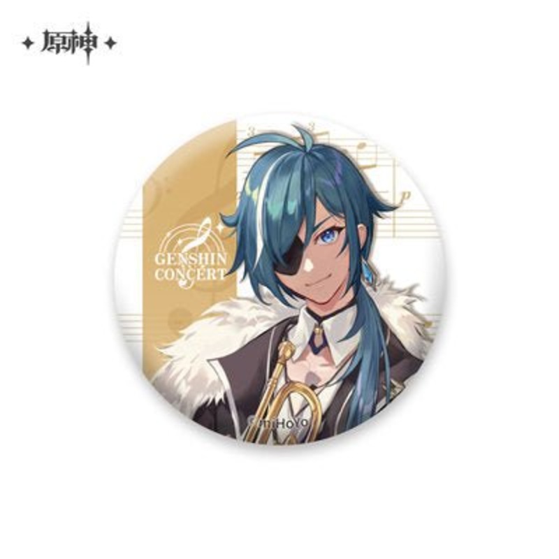 [Genshin Impact] 2021 Concert Series Can Badge Kaeya