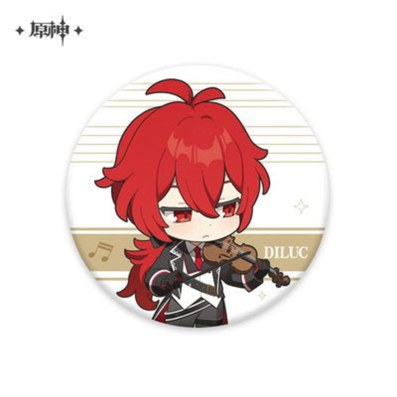 [Genshin Impact] 2021 Concert Series Chibi Can Badge Diluc