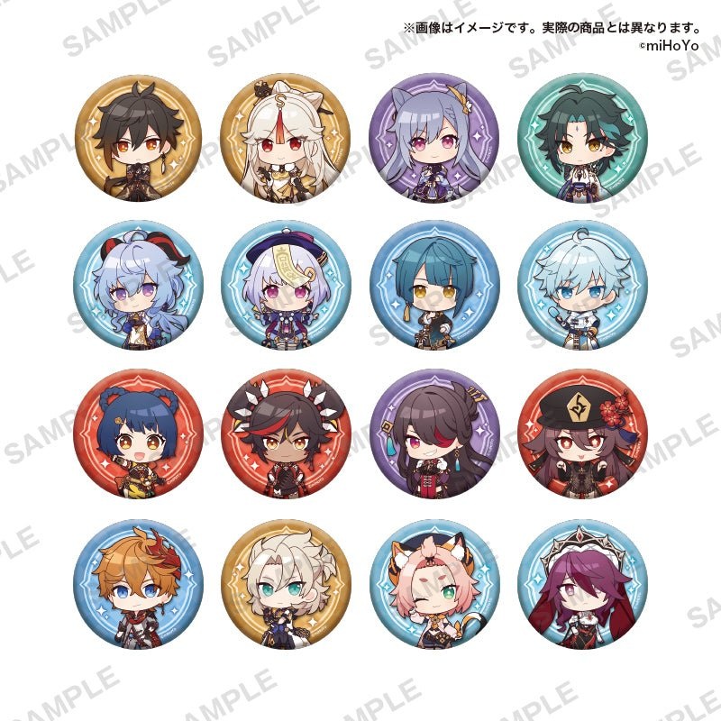 [Genshin Impact] Can Badge Vol.2 Gashapon – Random one