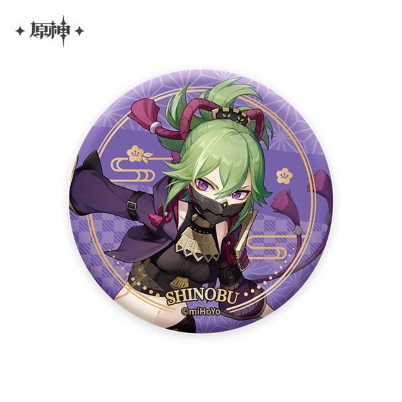 [Genshin Impact] Chara Can Badge Shinobu