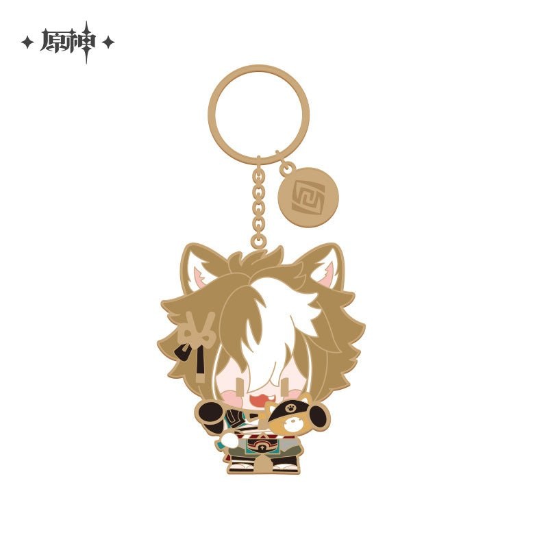[Genshin Impact] Chibi Character Metal Pendant – Gorou