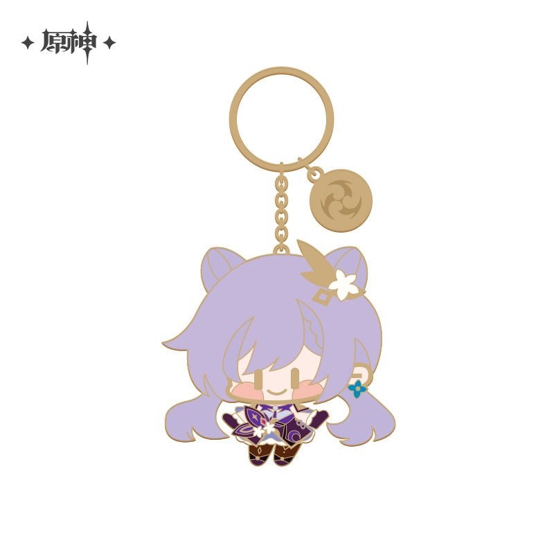 [Genshin Impact] Chibi Character Metal Pendant – Keqing