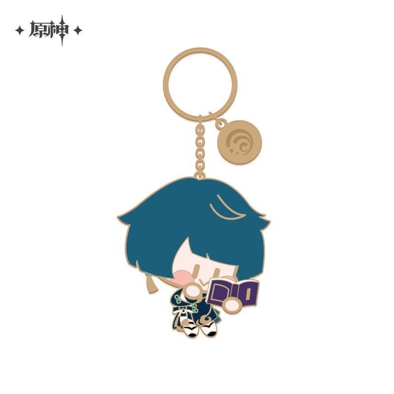 [Genshin Impact] Chibi Character Metal Pendant – Xingqiu
