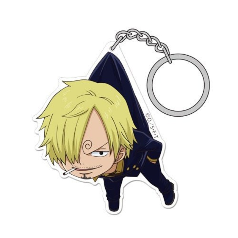 [One Piece] Acrylic Pinched Keychain – Sanji