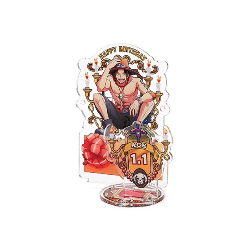 [One Piece] Happy Birthday acrylic accessory stand [1.1 Ace]