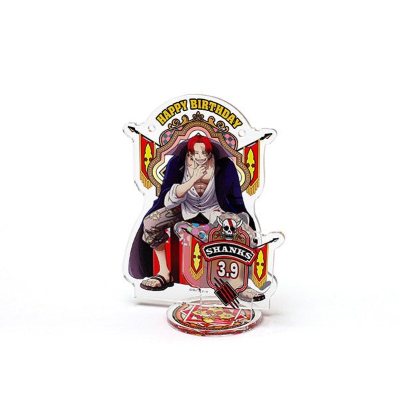 [One Piece] Happy Birthday acrylic accessory stand [3.9 Shanks]