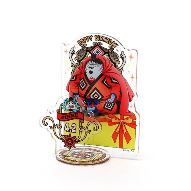 [One Piece] Happy Birthday acrylic accessory stand [4.2 Jinbe]