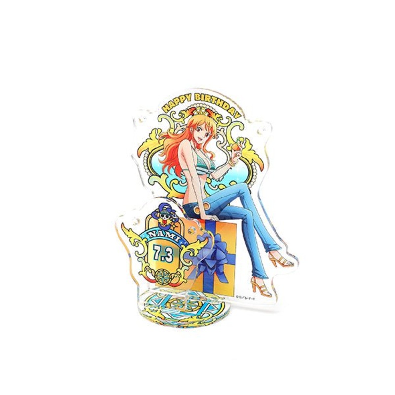 [One Piece] Happy Birthday acrylic accessory stand [7.3 Nami]