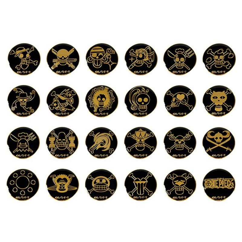 [One Piece] Metal emblem badge collection ~4th edition~